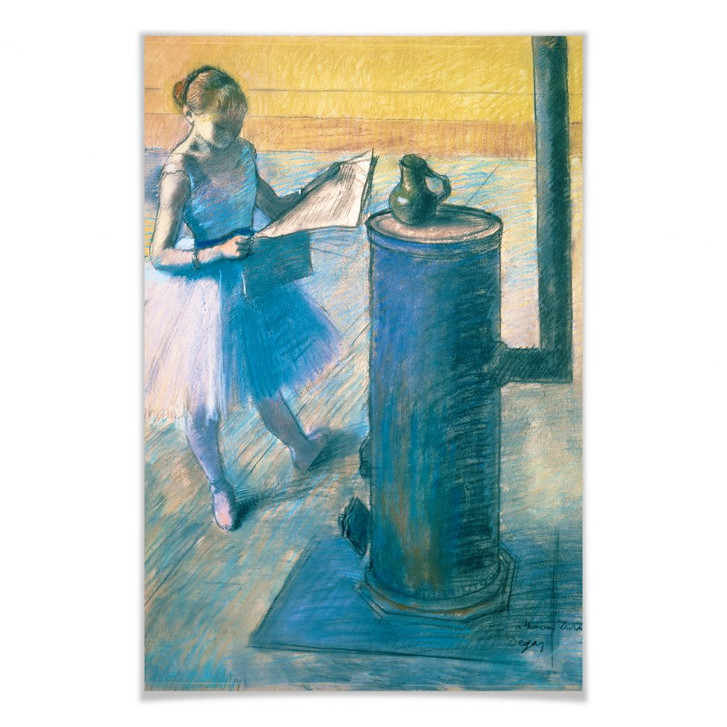 Poster Degas - Zeitunglesende Tänzerin - WA159467