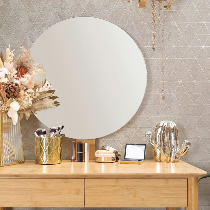 Vliestapete mit kleinen Dreiecken beige Grafisch - WA446403