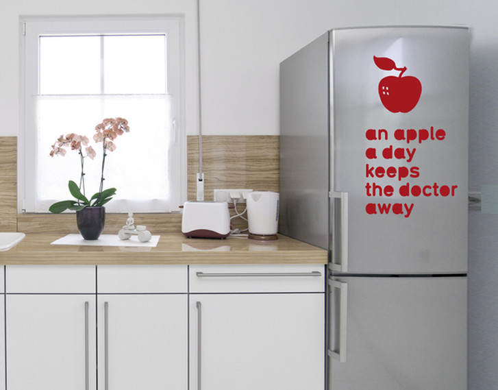 Wandtattoo An apple a day... - TD16900