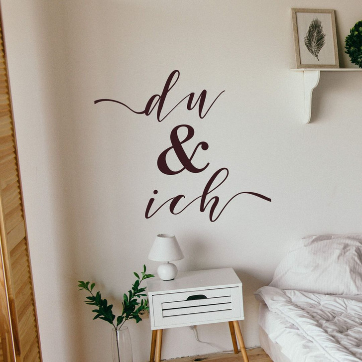 Wandtattoo Du und ich - WA293747