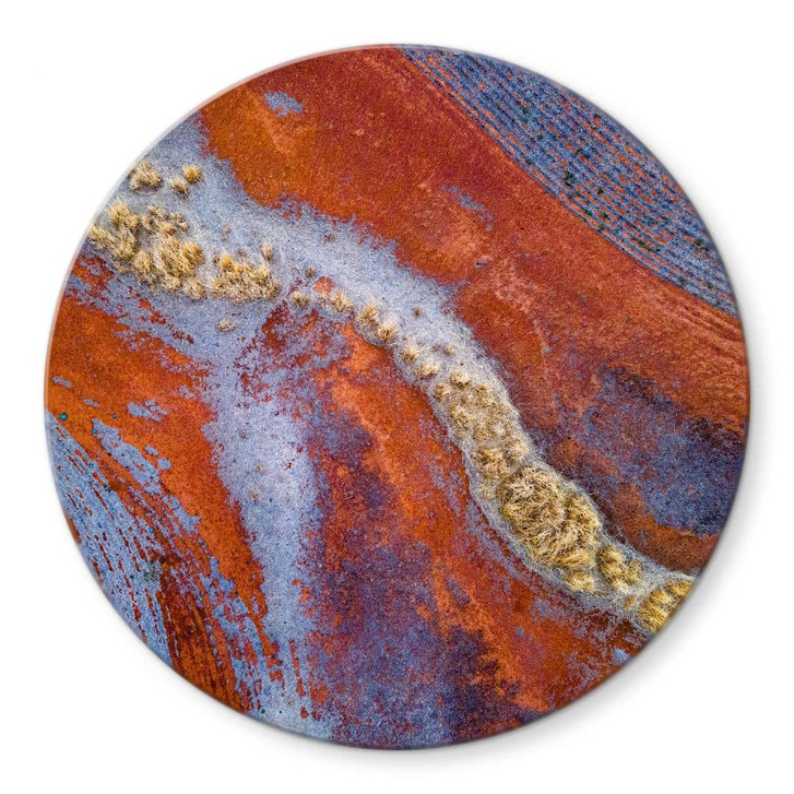 Glasbild McConaghy - Geheimnisvolle Landschaft - Rund - WA326386