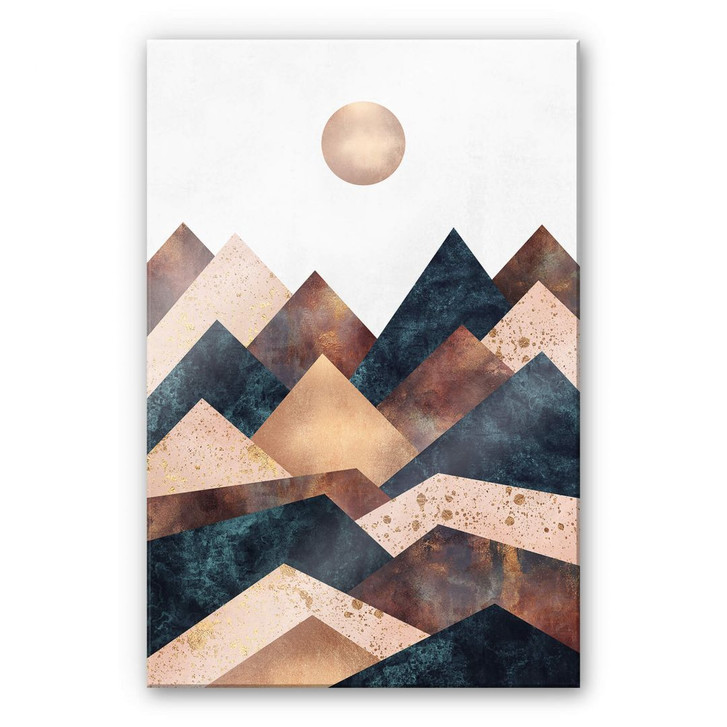 Acrylglasbild Fredriksson - Herbst in den Bergen - WA251698