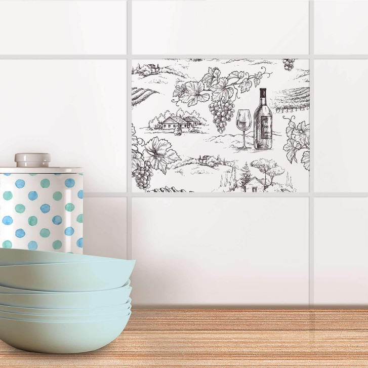 Fliesenfolie - Vineyard - CR104311