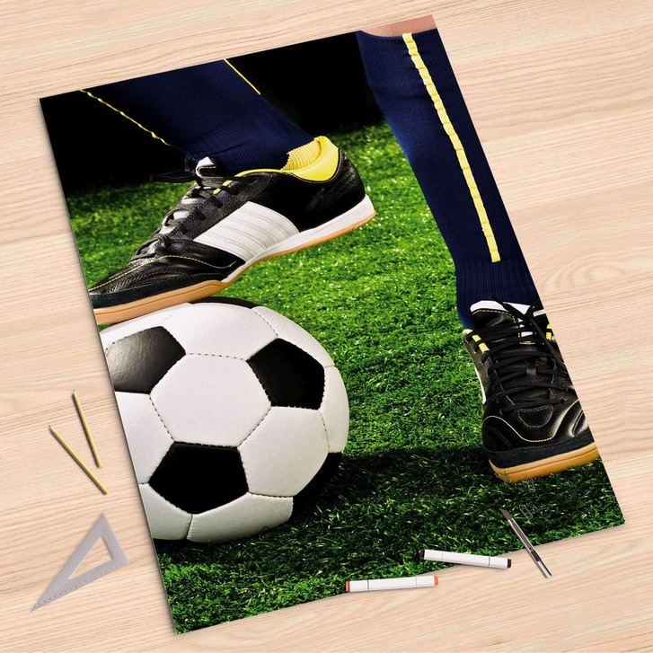 Folienbogen (80x120cm) - Fussballstar - CR107328