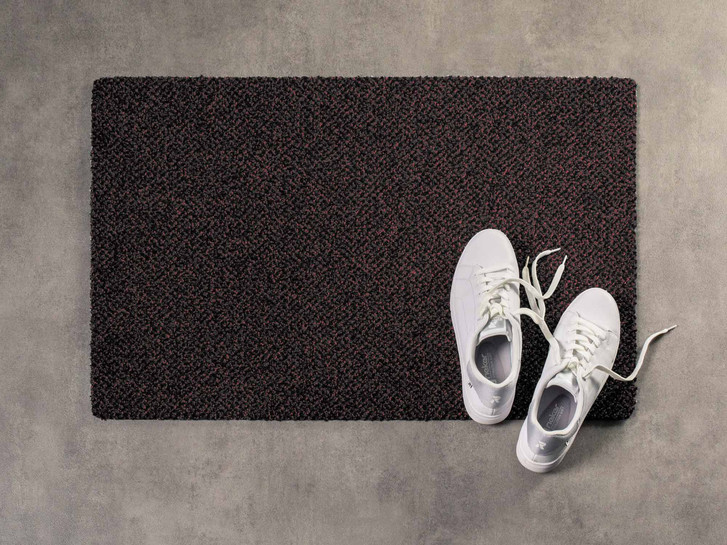Grafic Fussmatte nach Mass in Rot - TS538729