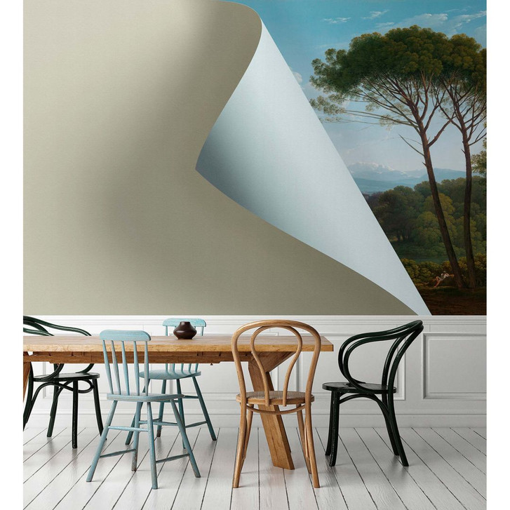 Livingwalls Fototapete Walls by Patel 3 Hidden Places 3 blau, grün, braun, weiss - WA327914