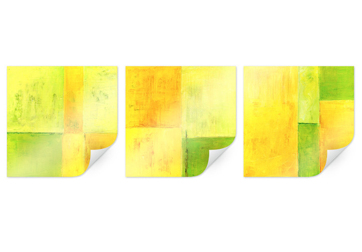 Poster Schüssler - Spring Composition - quadratisch (3-teilig) - WA166555