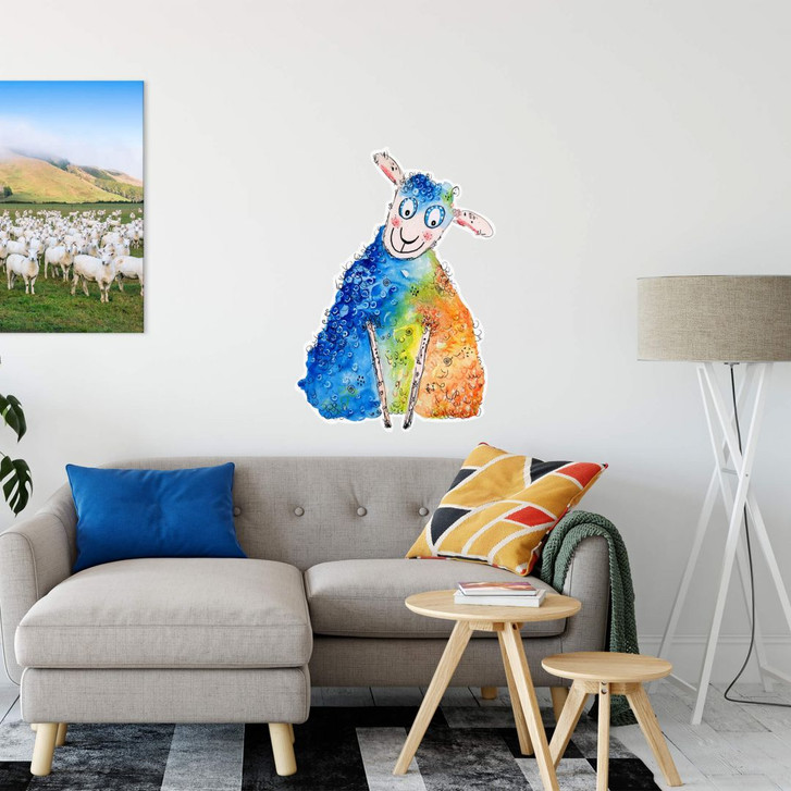 Wandtattoo Hagenmeyer - Happy Sheep  - WA211311