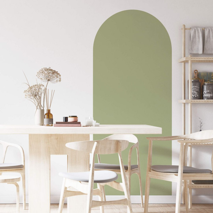 Wandtattoo Rundbogen schmal Pistazie - WA412393