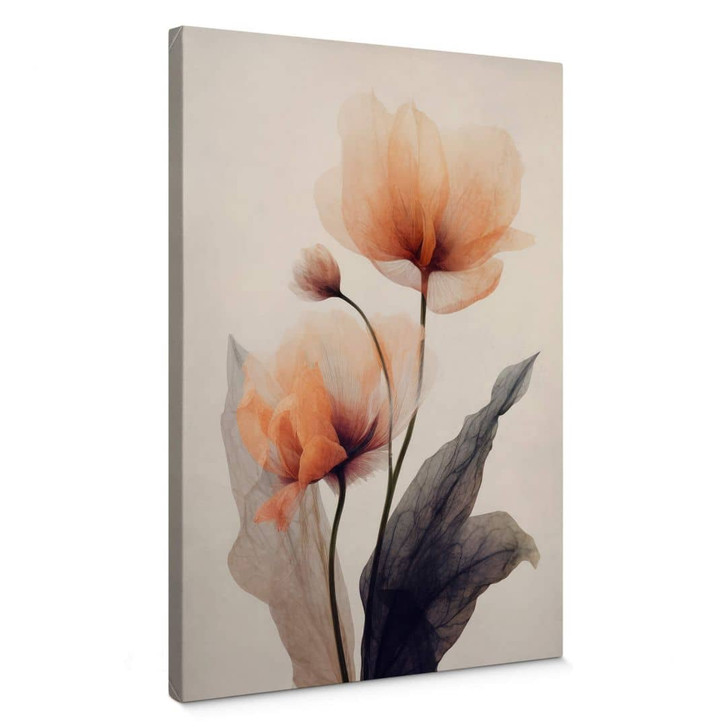 Leinwandbild Blumen-Motiv - Zarte Blüten - Treechild - WA404144