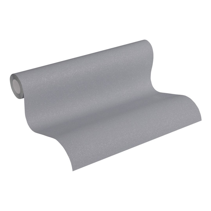 Livingwalls Vliestapete Trendwall Tapete Uni grau, metallic - WA296443