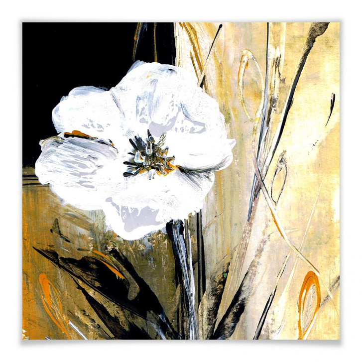Poster Niksic - Modern Flower - 60 x 60 cm - RS103112