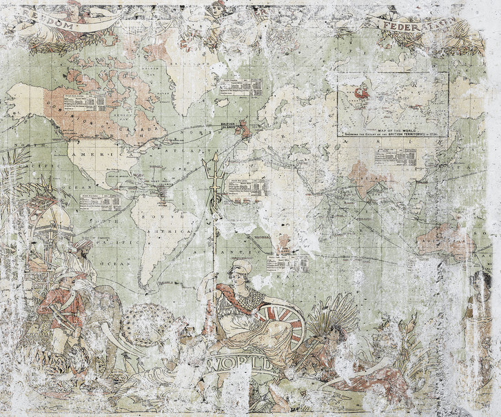 Digitaldrucktapete British Empire - KOP030-VD3