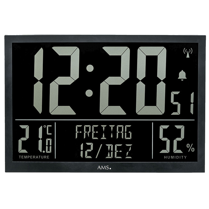 Funkuhr mit digitaler Anzeige - UG100663