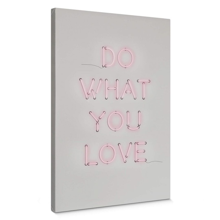 Leinwandbild Spruch - The Miuus Studio - Do what you love - WA402501