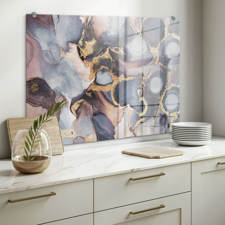 Spritzschutz Fredriksson - Tinte: Rosé und Gold - WA259815