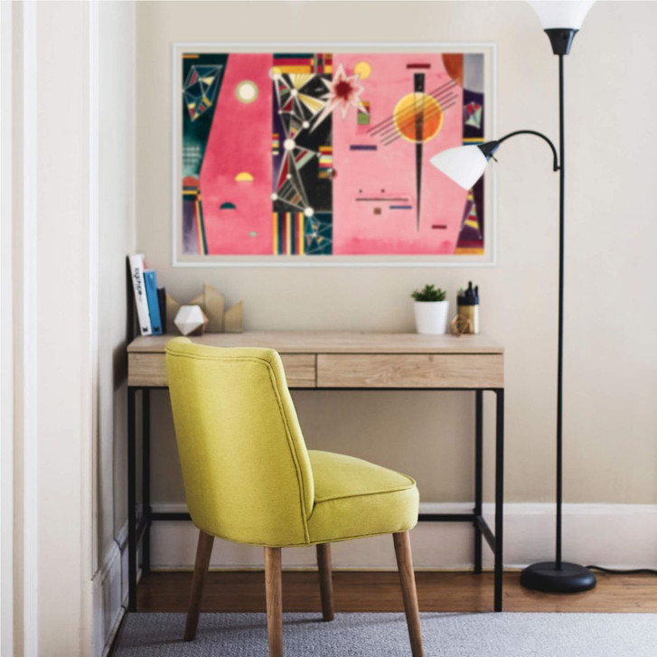 Wallprint Kandinsky - Rosa Rot - WA250327