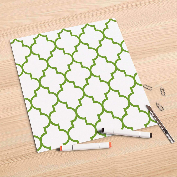 Folienbogen (30x30cm) - Retro Pattern - Grün - CR106921