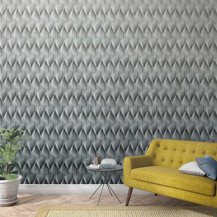 Fototapete mit 3D-Optik Grau ,Grafisch 2.70 x 1.59 m - WA448978