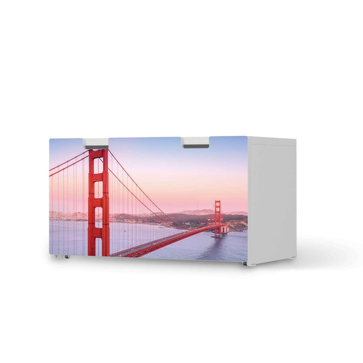 Möbelfolie IKEA Stuva / Malad Banktruhe - Golden Gate - CR117327