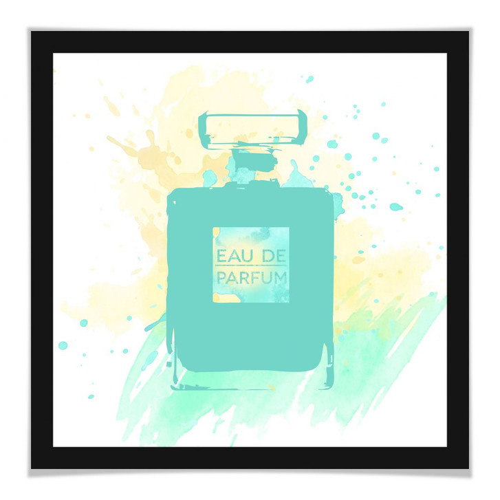 Poster Eau de Parfum Aquarell - Mint - WA159929