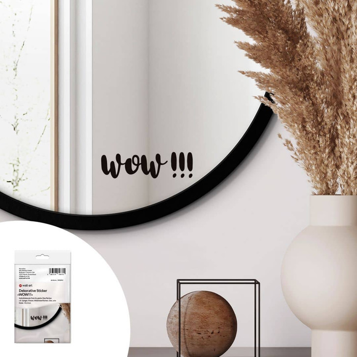 Spiegelsticker, Dekorativer Sticker WOW - WA475587