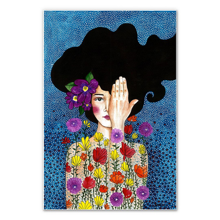 Wandbild Hülya - Erinnerungen verlieren - WA242377