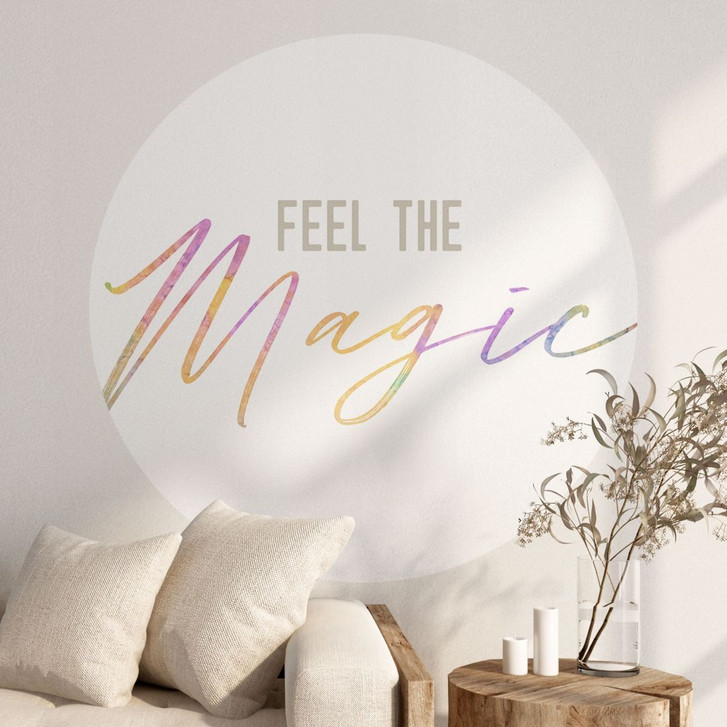 Wandtattoo Feel the magic - Rund - WA429962