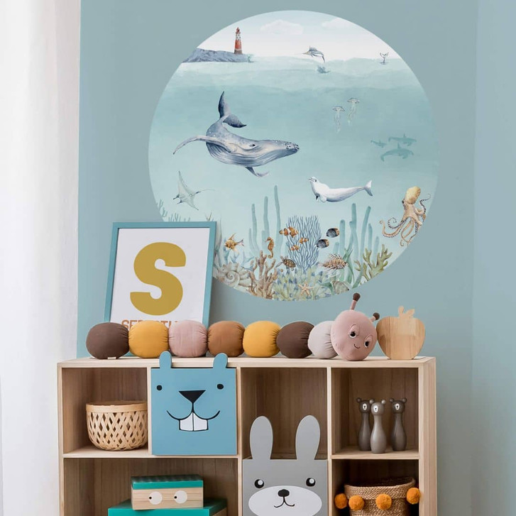 Wandtattoo Kikki Belle - Meeresleben - Rund - WA339949