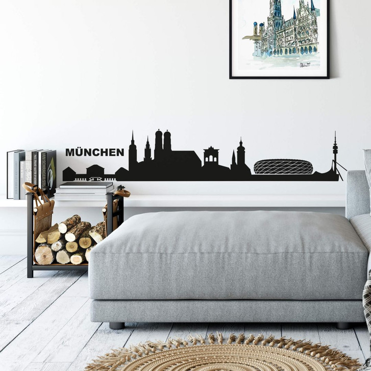 Wandtattoo München Skyline 2 - WA216260