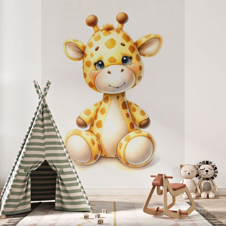 Babyzimmer Fototapete mit Tier - Kleine Giraffe - Magnusson - WA398647