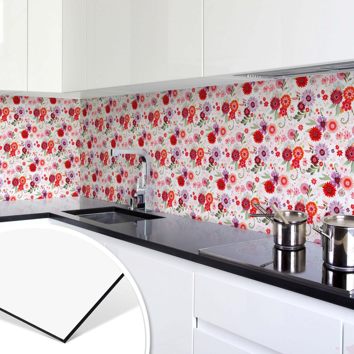 Küchenrückwand - Alu Dibond - Blütentraum - WA234053