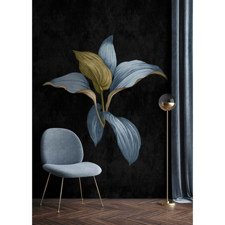 Livingwalls Fototapete Walls by Patel 3 Fiji 3 schwarz, blau, gelb - WA327894