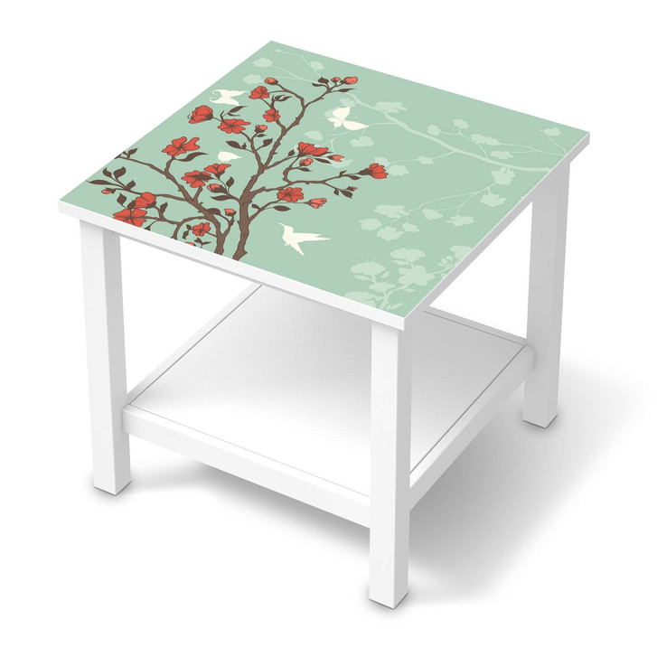 Möbel Klebefolie IKEA Hemnes Tisch 55x55cm - Blütenzauber - CR113522