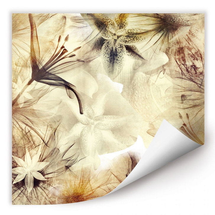 Wallprint Foggy Flowers - WA183943