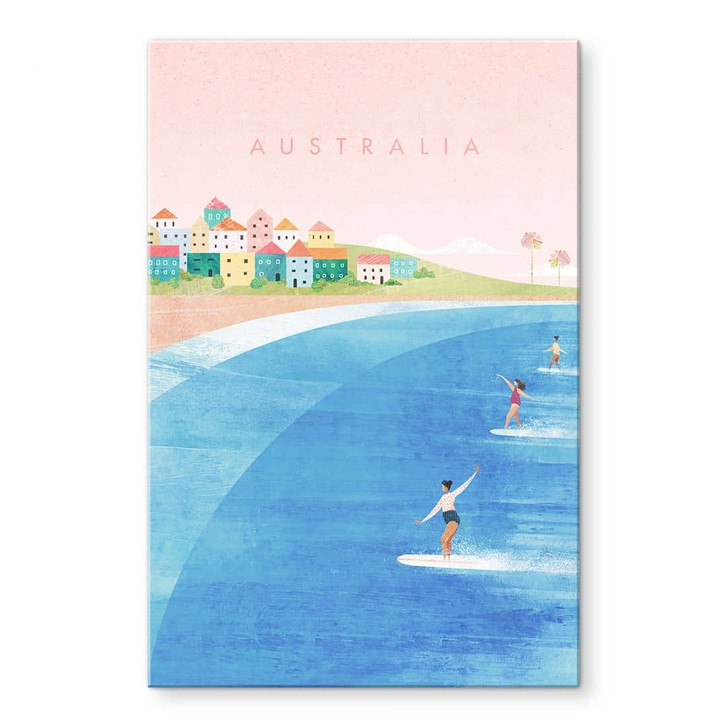 Acrylglasbild Surfen an der Küste Australiens - Rivers - WA479665