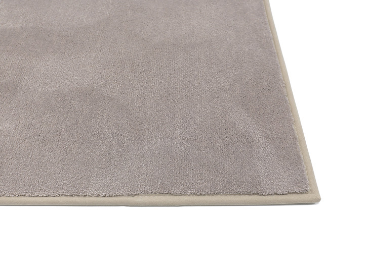 Chablis Paspelteppich Rechteck Wunschmass in Cement - TS538450