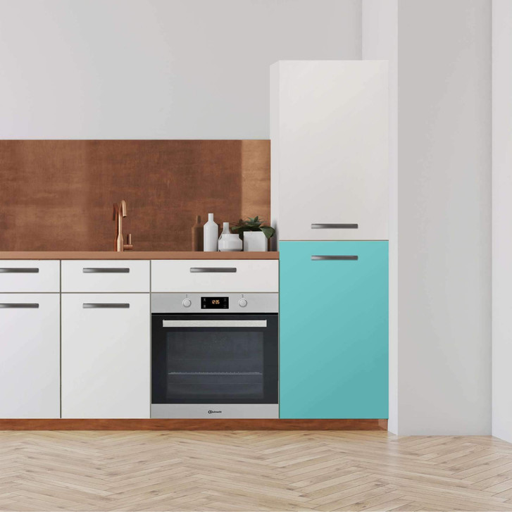 Klebefolie - Hochschrank (60x100cm) - Türkisgrün Light - CR110560
