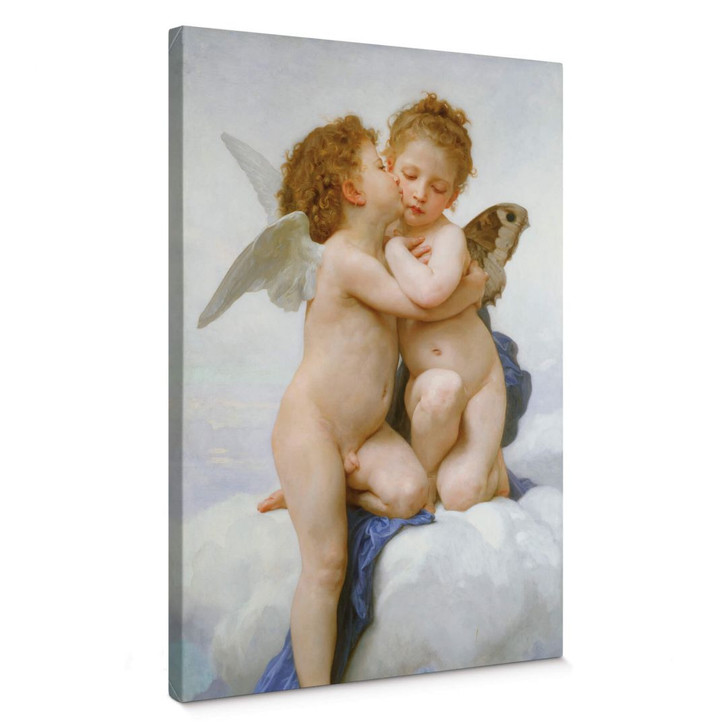 Leinwandbild Bouguereau - Der erste Kuss - WA359465