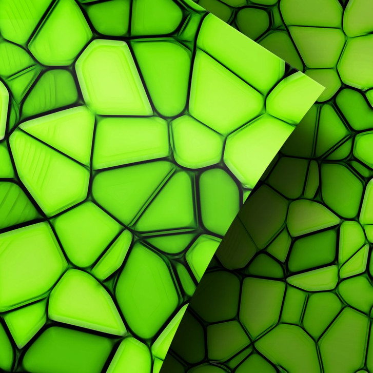 Möbelfolie, Dekofolie - abwischbar - Grünes Mosaik - WA155630