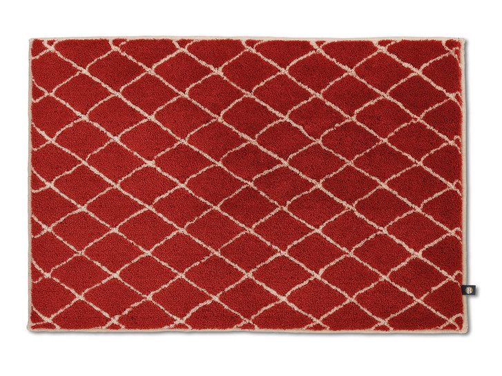 Rhom Badteppich Wunschmass in Erdbeer/Crevette 1481 - TS434370
