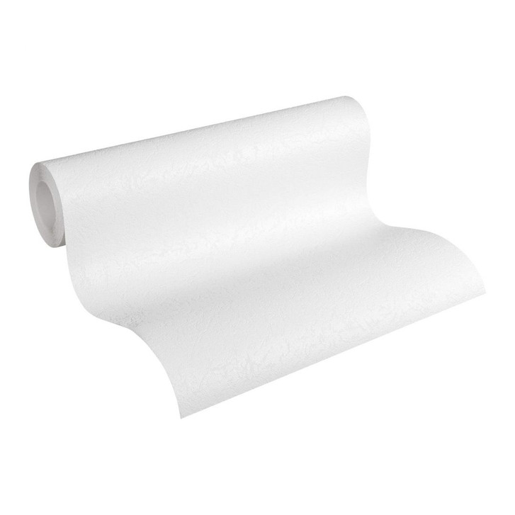 A.S. Création Vliestapete Meisterputz Strukturtapete weiss - WA225084