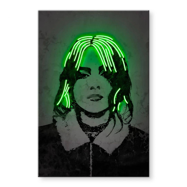 Acrylglasbild Billi Eilish - Mielu - WA464046