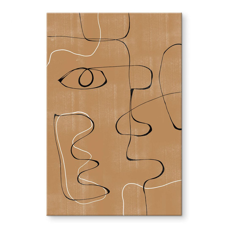 Acrylglasbild The Miuus Studio - Abstraktes Gesicht - WA351792