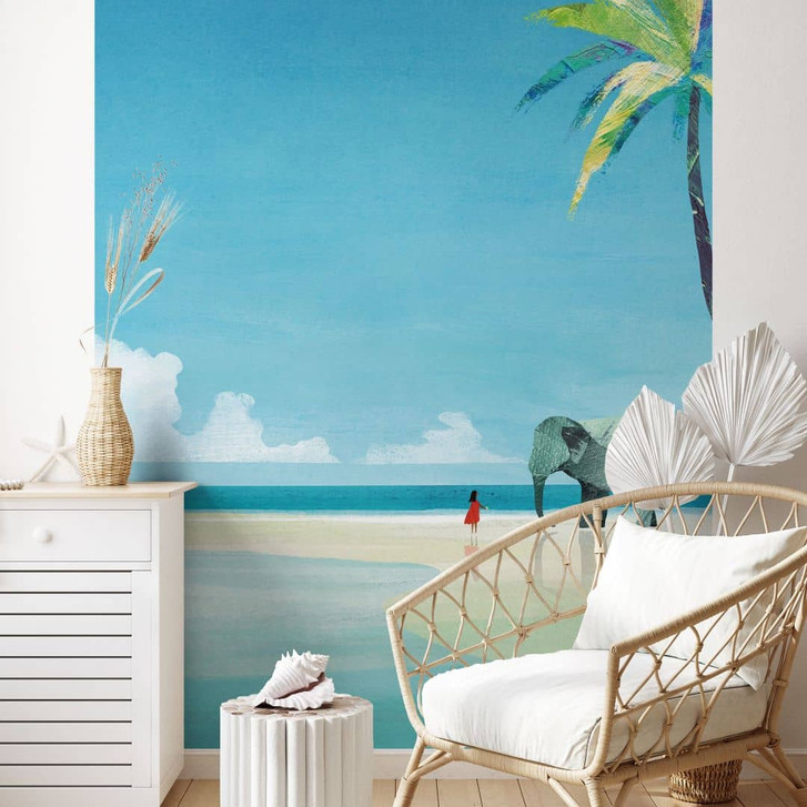 Fototapete Elephant Beach in Indien - Rivers - WA424155