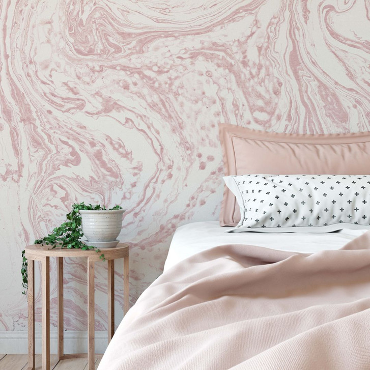 Fototapete Farbimpressionen Altrosa - WA226441