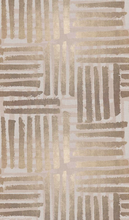Fototapete Wandtapete mit Motiv Grafisches Streifen Muster in Beige und Greige 2.7 x 1.59 m - WA505203