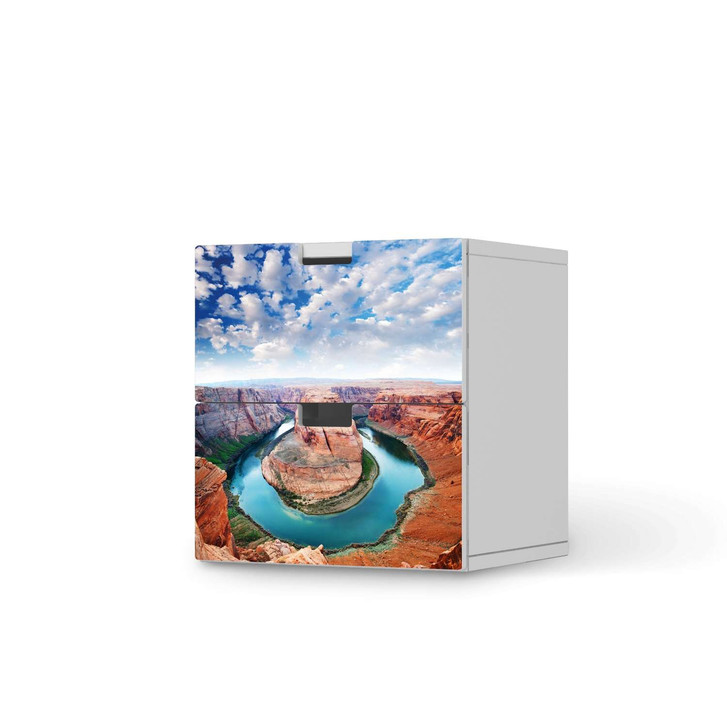 Klebefolie IKEA Stuva / Malad Kommode - 2 Schubladen - Grand Canyon - CR110319