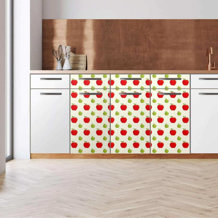 Küchenfolie - Unterschrank 120cm Breite - An apple a day - CR112209
