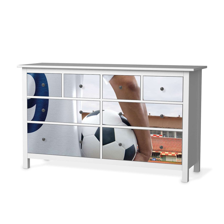 Möbelfolie IKEA Hemnes Kommode 8 Schubladen - Footballmania - CR114845